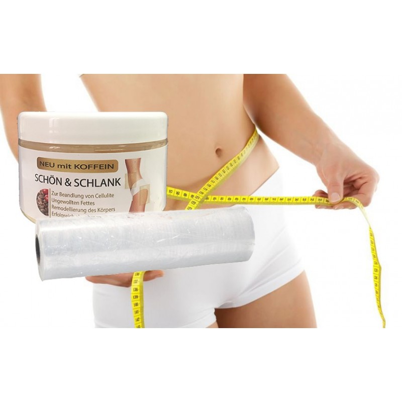 Body Wrapping Folie + Anti-Cellulite Creme im Set Body Wrapping Folie + Anti-Cellulite Creme im Set